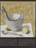 Diverse pagina's met kunst uit ARTACASA in het tijdschrift VISION van maart 2011