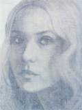 Kai Savelsberg, Wachs, Gemengde technieken op paneel, 40x30 cm, €.750,-