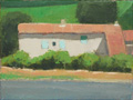Gineke Zikken, Vaucluse, Olieverf op doek, 18x24 cm, €.300,-