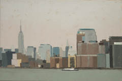 Gineke Zikken, New York, Olieverf op doek, 40x60 cm, €.950,-