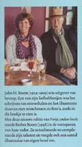 Berber Boom met haar vader John H. Boom