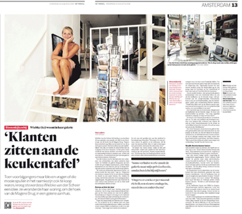 ARTACASA in het Parool van 20 augustus 2026