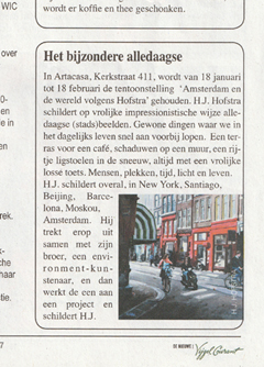 Hofstra in de Vijzelcourant