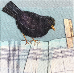 Nicole Ladrak, Merel 1089, Textiel, 20x20 cm, €.120,-