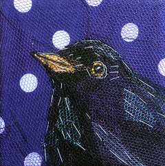 Nicole Ladrak, Merel 1049, Textiel, 10x10 cm, €.65,-