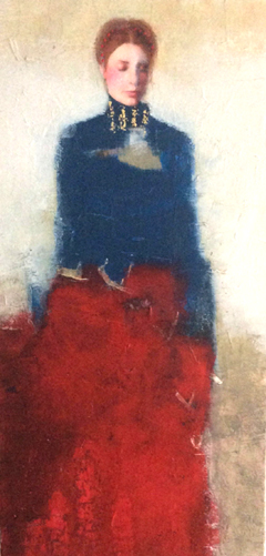 Veronique Paquereau, Victoire, Mixed Media on canvas, 80x40 cm, €.750,-