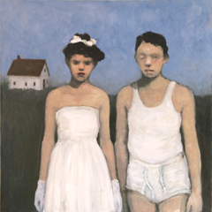 JoAnna Winik, All We Ever Wanted, Olieverf op paneel, 41x41 cm, 975 euro
