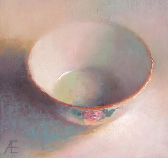 Anneke Elhorst, Rose Bloem, 195 euro, Oil on panel, 10x10 cm
