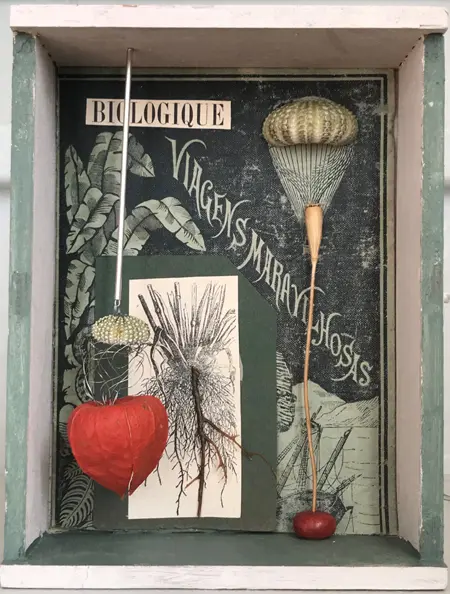 Antje Weber, Biologique, Mixed media in box, 17x13x5 cm, €.140,-