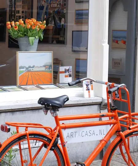 Oranje fietsen in Buenos Aires