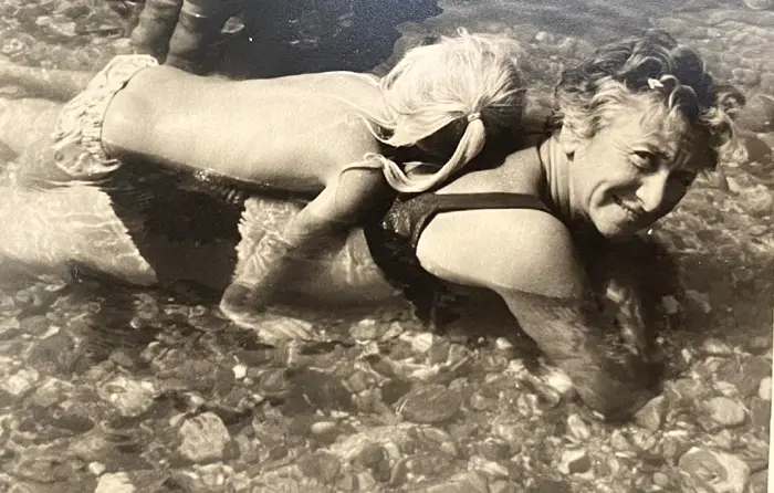 Met oma in de Ardèche