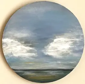 Antje Weber, Seascape, 150 euro, Acrylic on canvas, 30 cm