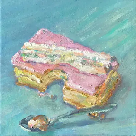 Florentine Haak, Tom Poes, 170 euro, Oil on canvas, unframed, 20x20 cm