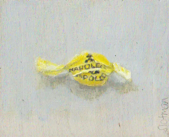Gea slotman, Napoleon, 85 euro, Acrylic on panel, unframed, 10x8x2 cm