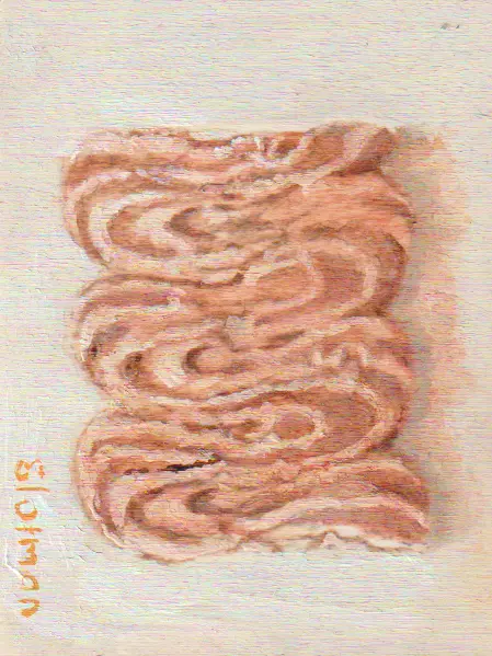 Gea Slotman, Sprits, 95 euro, Acrylic on panel, unframed, 10x8 cm