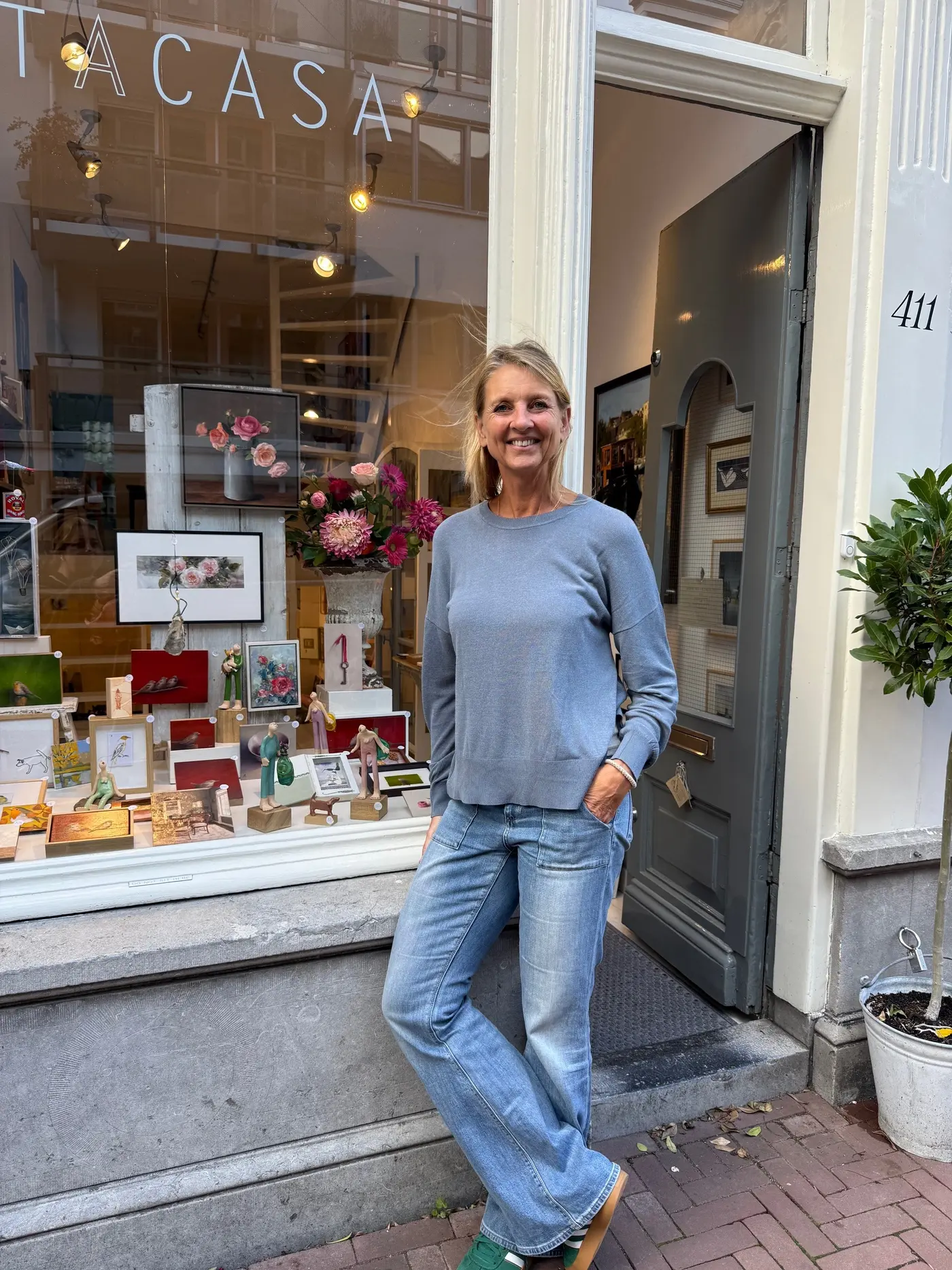 The gallery window in autumn