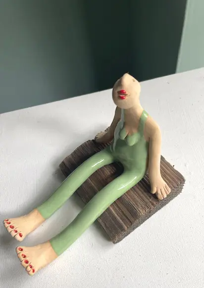 Kiki Demelinne, Mijmeren, 125 euro, Ceramic,