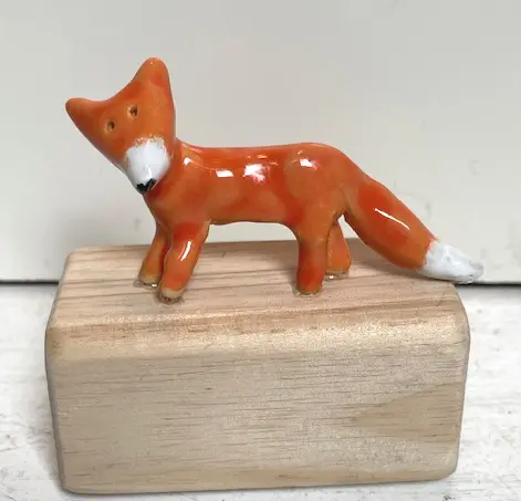Kiki Demelinne, Vossie, 45 euro, Ceramic, 8 cm