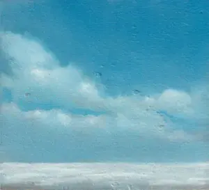 Marcel van Pinxteren, Koud, 125 euro, Oil on wood, unframed, 16,5x15 cm