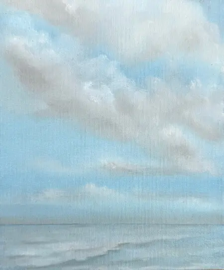 Marcel van Pinxteren, L1, 325 euro, Oil on canvas, unframed, 30x24 cm