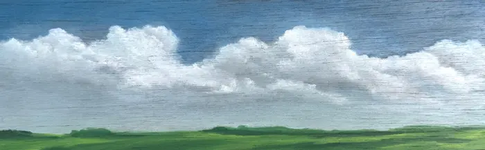 Marcel van Pinxteren, M5, 200 euro, Oil on wood, unframed, 11x34 cm