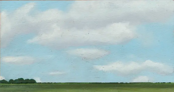 Marcel van Pinxteren, M7, 175 euro, Oil on wood, unframed, 26x14x5 cm