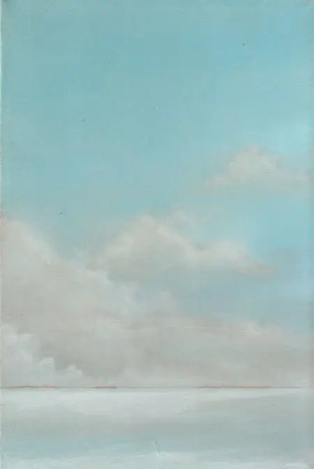 Marcel van Pinxteren, Zacht, 175 euro, Oil on canvas, unframed, 30x20 cm