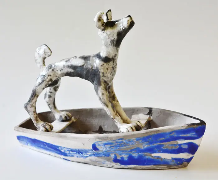Marijke Janssen, Cane di IJ 2, Ceramic, €.495,-