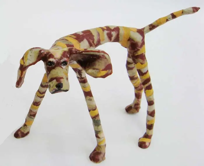 Marijke Janssen, Together 2, Mixed media, 13x10x15cm, €.225,-