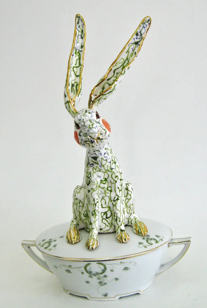 Marijke Janssen, Westenwind 2, Ceramic, 50 cm, €.595,-