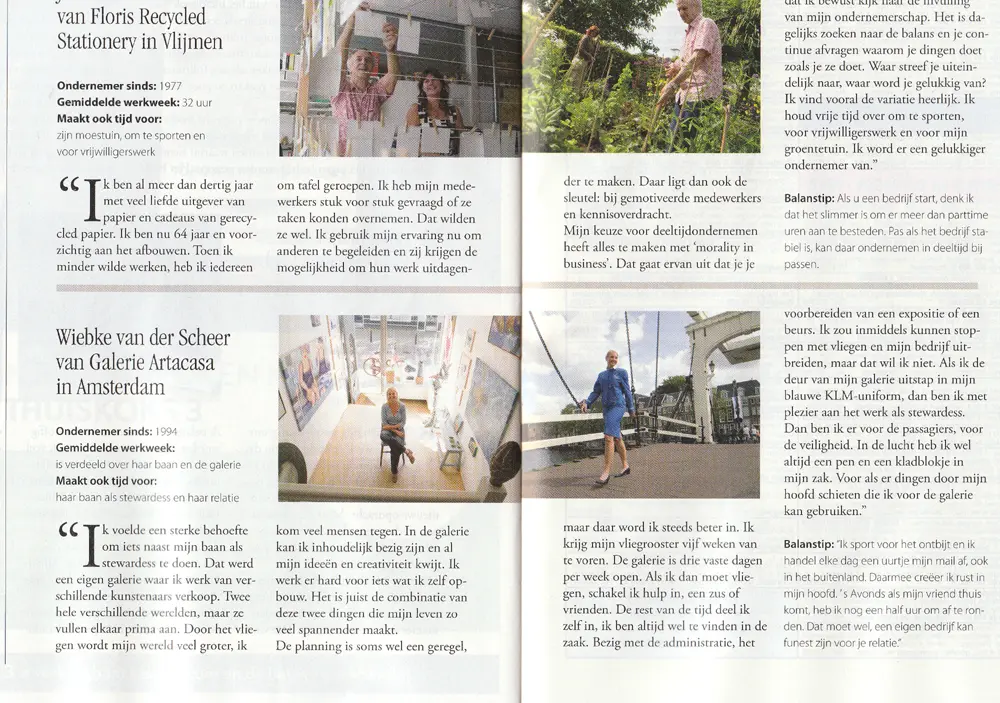ARTACASA in De Zaak, November 2009