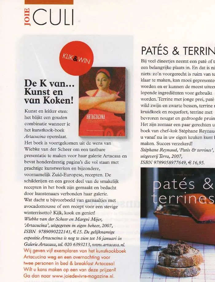 Joie de Vivre, January 2008