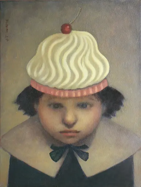 JoAnna Winik, Crema crema, Oil on canvas, 37x27 cm, €.800,-