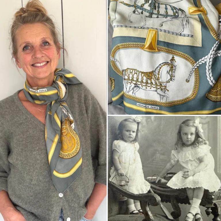 De HERMÈS-shawl van tante Lily