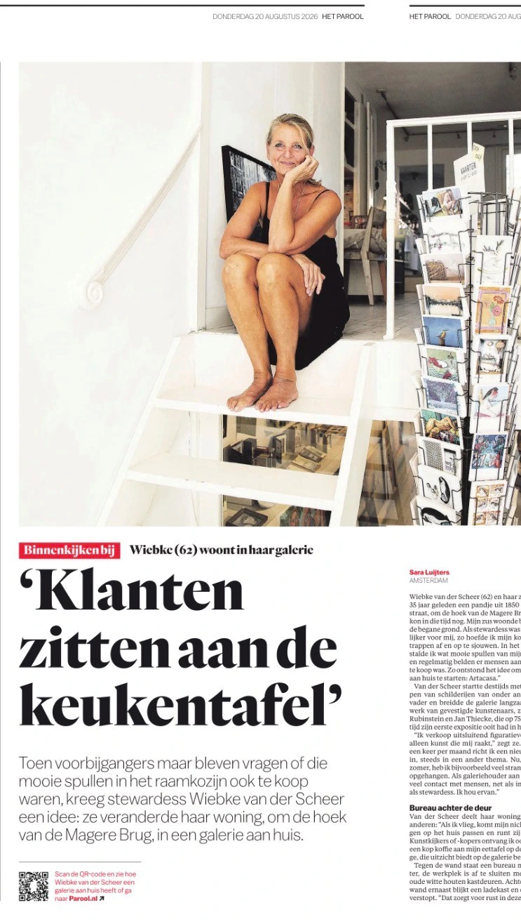 Het Parool, 20 augustus 2026, linkerpagina