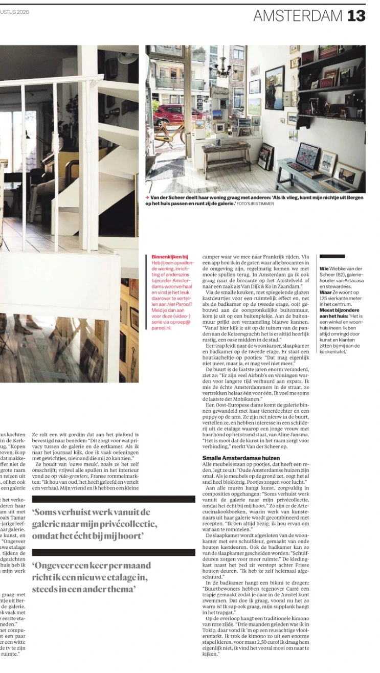 Het Parool, 20 augustus 2026, rechterpagina